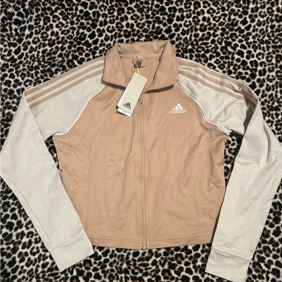 Adidas Originals Women's 3-Stripes Track Jacket NWT size L Slim Fit - Picture 1 of 3